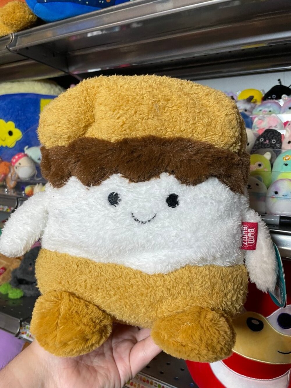 BumBumz Skylar Smores SugarBumz 9.5" LARGE Plush NEW 2023 Claw Machine